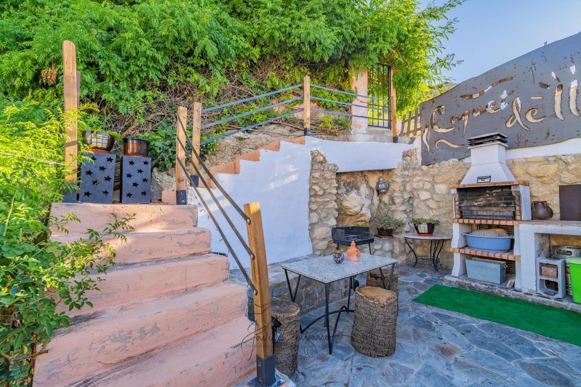 Casa Cuquet De Llum Onil Villa Exterior photo